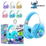 Casque Audio Design Stitch pour Enfants avec Connexion Bluetooth, USB et Carte TF - سماعات رأس للأطفال ستيتش