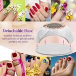 ⁦Lampe à Ongles UV LED 268W avec Capteur Automatique et 4 Minuteries – مصباح العناية بالأظافر⁩ - الصورة ⁦7⁩