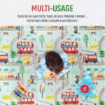 ⁦Tapis de jeu pour bébé pliable mousse XPE double face imperméable - بساط ألعاب للأطفال⁩ - الصورة ⁦4⁩