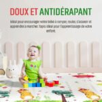 ⁦Tapis de jeu pour bébé pliable mousse XPE double face imperméable - بساط ألعاب للأطفال⁩ - الصورة ⁦2⁩
