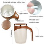 ⁦Tasse de mousseur de lait automatique multifonctionnelle à chargement USB⁩ - الصورة ⁦6⁩