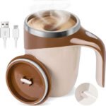 ⁦Tasse de mousseur de lait automatique multifonctionnelle à chargement USB⁩ - الصورة ⁦7⁩