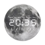 Horloge Murale Moon Numérique LED 13 Pouces – ساعة حائط رقمية