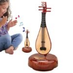 ⁦Mini instrument de musique rétro OUD, boîte à musique Décoration⁩ - الصورة ⁦3⁩