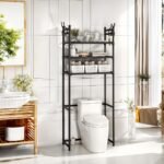 ⁦Étagère de Rangement Moderne sur Pied pour Toilettes 3 Tier – رف تخزين المرحاض⁩ - الصورة ⁦4⁩