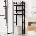 Étagère de Rangement Moderne sur Pied pour Toilettes 3 Tier – رف تخزين المرحاض