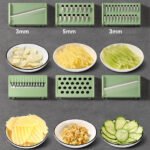 ⁦Mandoline Trancheuse à légumes multifonctionnelle - أداة تقطيع الخضر⁩ - الصورة ⁦2⁩