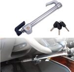 ⁦Serrure antivol Standard de frein et volant rétractable double crochet En Acier Inoxydable - قفل مضاد للسرقة فرامل وعجلة قيادة من الفولاذ المقاوم للصدأ⁩ - الصورة ⁦6⁩