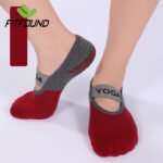 Paire Chaussettes de Yoga pour Femme Antidérapantes