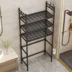 ⁦Étagère de Rangement 3 Niveaux pour Salle de Bain – منظم بثلاث طبقات لأدوات الحمام⁩ - الصورة ⁦4⁩