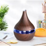 ⁦Humidificateur Électrique style bois 300ml Aromathérapie Diffuseur Avec 7 Couleur LED Lumière⁩ - الصورة ⁦4⁩