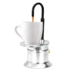 ⁦Cafetière Italienne Moka à Tube en Alliage d'Aluminium 50ml - ماكينة صنع قهوة الموكا الإيطالية بأنبوب من سبائك الألومنيوم⁩ - الصورة ⁦4⁩