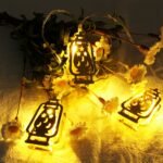 Guirlande lumineuse Fawanis de Ramadan 1.6 M / 10PCS – أضواء زينة رمضانية من فوانيس