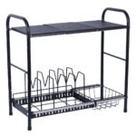 ⁦Organisateur Sous Évier Extensible de Cuisine 2 Niveaux Réglable – منظم أغراض في المطبخ⁩ - الصورة ⁦7⁩