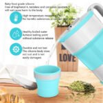 ⁦Bouilloire Électrique Pliable en Silicone Alimentaire avec Gobelet Pliable – غلاية مياه قابلة للطي ومحمولة⁩ - الصورة ⁦5⁩