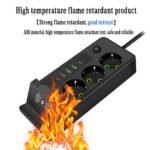 ⁦Multiprise 3 SOCKET 2500W avec USB, Type-C et chargement sans fil – مقبس طاقة وشاحن لاسلكي⁩ - الصورة ⁦5⁩