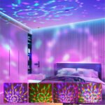 ⁦Lampe d’ambiance LED USB pour voiture avec rotation automatique RGB⁩ - الصورة ⁦7⁩
