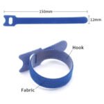 ⁦Lot de 20 Organisateurs de câble réglables réutilisable⁩ - الصورة ⁦2⁩