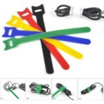 ⁦Lot de 20 Organisateurs de câble réglables réutilisable⁩ - الصورة ⁦3⁩