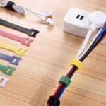 ⁦Lot de 20 Organisateurs de câble réglables réutilisable⁩ - الصورة ⁦6⁩