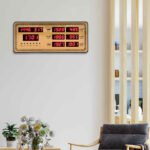 ⁦Horloge Islamic Digitale LED avec Heures de Prière AZ2515 – ساعة رقمية إلكترونية لمواقيت الصلاة⁩ - الصورة ⁦3⁩