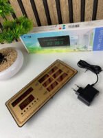 ⁦Horloge Islamic Digitale LED avec Heures de Prière AZ2515 – ساعة رقمية إلكترونية لمواقيت الصلاة⁩ - الصورة ⁦2⁩