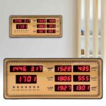 Horloge Islamic Digitale LED avec Heures de Prière AZ2515 – ساعة رقمية إلكترونية لمواقيت الصلاة