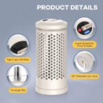 ⁦Lampe de camping design en nid d’abeille avec 3 couleurs variable rechargeable⁩ - الصورة ⁦2⁩