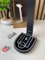 ⁦Lampe de bureau et chargeur de téléphone portable sans fil 15 W – مصباح مكتب وشاحن لاسلكي⁩ - الصورة ⁦10⁩