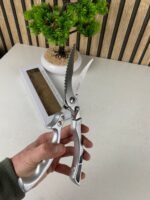 ⁦Ciseaux de cuisine en acier inoxydable avec manche en aluminium – مقص تقطيع اللحوم⁩ - الصورة ⁦3⁩