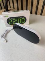 ⁦Réveil numérique LED avec éclairage d’ambiance GH9003 – منبه رقمي ذكي⁩ - الصورة ⁦7⁩