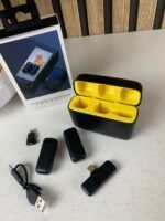 ⁦Double Microphone sans Fil pour Iphone et Android avec Étui de Charge – ميكروفون إحترافي مزدوج⁩ - الصورة ⁦8⁩