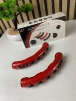 ⁦Couvre de volant antidérapantes en carbone perforé taille universelles – غطاء عجلة القيادة⁩ - الصورة ⁦2⁩