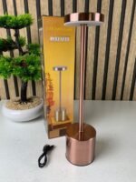 ⁦Lampe de table LED tactile rechargeable 3 couleurs design classique - مصباح ديكور بعدة درجات ضوئية⁩ - الصورة ⁦8⁩