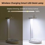 ⁦Lampe de bureau et chargeur de téléphone portable sans fil 15 W – مصباح مكتب وشاحن لاسلكي⁩ - الصورة ⁦6⁩