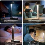 ⁦Lampe de bureau et chargeur de téléphone portable sans fil 15 W – مصباح مكتب وشاحن لاسلكي⁩ - الصورة ⁦4⁩