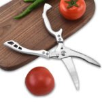 ⁦Ciseaux de cuisine en acier inoxydable avec manche en aluminium – مقص تقطيع اللحوم⁩ - الصورة ⁦4⁩