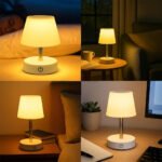 ⁦Lampe de chevet télescopique LED rechargeables lumière chaude – مصباح تيليسكوبي بإضاءة دافئة⁩ - الصورة ⁦4⁩