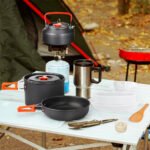 ⁦Ensemble de cuisine portable en alliage d’aluminium pour camping – طقم أدوات الطبخ للتخييم⁩ - الصورة ⁦2⁩