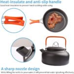 ⁦Ensemble de cuisine portable en alliage d’aluminium pour camping – طقم أدوات الطبخ للتخييم⁩ - الصورة ⁦9⁩