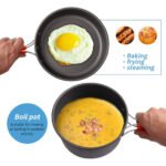 ⁦Ensemble de cuisine portable en alliage d’aluminium pour camping – طقم أدوات الطبخ للتخييم⁩ - الصورة ⁦8⁩