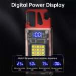 ⁦Lampe de poche COB 1000 lumens multifonction avec 6 modes d’éclairage – مصباح متعدد الوظائف⁩ - الصورة ⁦9⁩