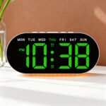 Réveil numérique LED avec éclairage d’ambiance GH9003 – منبه رقمي ذكي