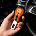 ⁦Attache ceinture de sécurité pour siège auto 2PCS HT-914 – طقم قطعتين مشبك حزام الأمان⁩ - الصورة ⁦2⁩