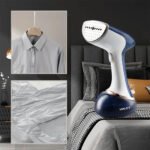 ⁦Défroisseur vapeur HALEY HY-326 1600 W chauffe rapide en 20 secondes portable et à main – مكواة ملابس محمولة⁩ - الصورة ⁦2⁩