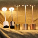 ⁦Lampe de table LED tactile rechargeable 3 couleurs design classique - مصباح ديكور بعدة درجات ضوئية⁩ - الصورة ⁦5⁩