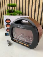 ⁦Haut Parleur Bluetooth sans fil Motif Flamme Style Rétro FP-535 – مكبر صوت بلوتوث⁩ - الصورة ⁦8⁩