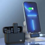⁦Double Microphone sans Fil pour Iphone et Android avec Étui de Charge – ميكروفون إحترافي مزدوج⁩ - الصورة ⁦5⁩