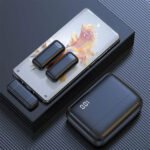 ⁦Double Microphone sans Fil pour Iphone et Android avec Étui de Charge – ميكروفون إحترافي مزدوج⁩ - الصورة ⁦2⁩