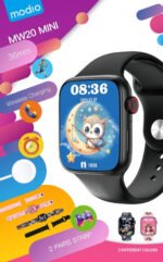 ⁦Smartwatch Modio MW20 Mini pour filles et garçons avec 2 bracelets – ساعة ذكية للأطفال⁩ - الصورة ⁦2⁩